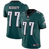 Nike Men & Women & Youth Eagles 77 Michael Bennett Green NFL Vapor Untouchable Limited Jersey,baseball caps,new era cap wholesale,wholesale hats